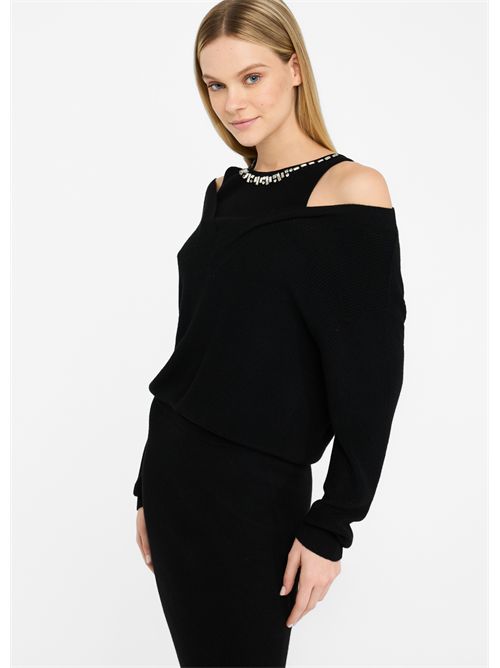 Abito in maglia con ricami gioiello LIU JO | MF5161MA85Q/22222